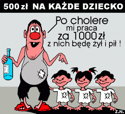 500 z__ dziecko